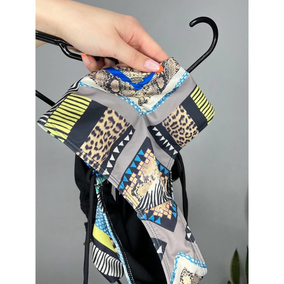 Obey Lorelei Multi Print One Piece Swimsuit Small - Picture 4 of 4